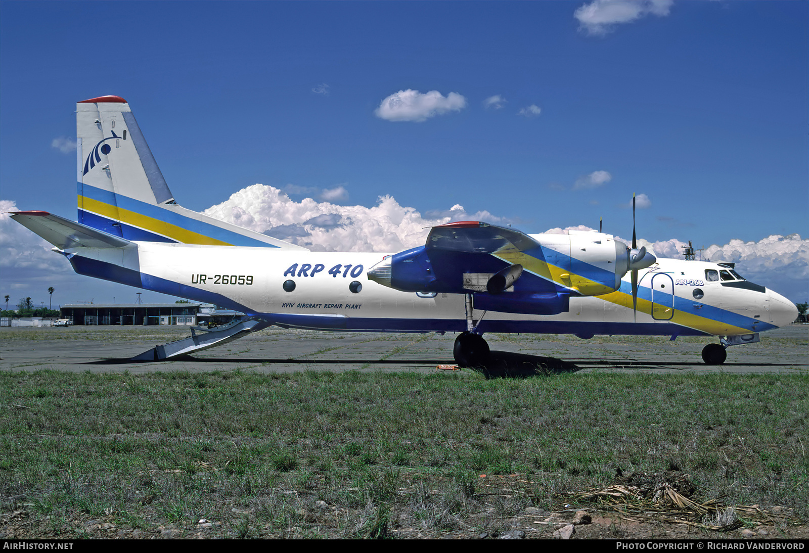 Aircraft Photo of UR-26059 | Antonov An-26B | ARP410 Airlines | AirHistory.net #838195