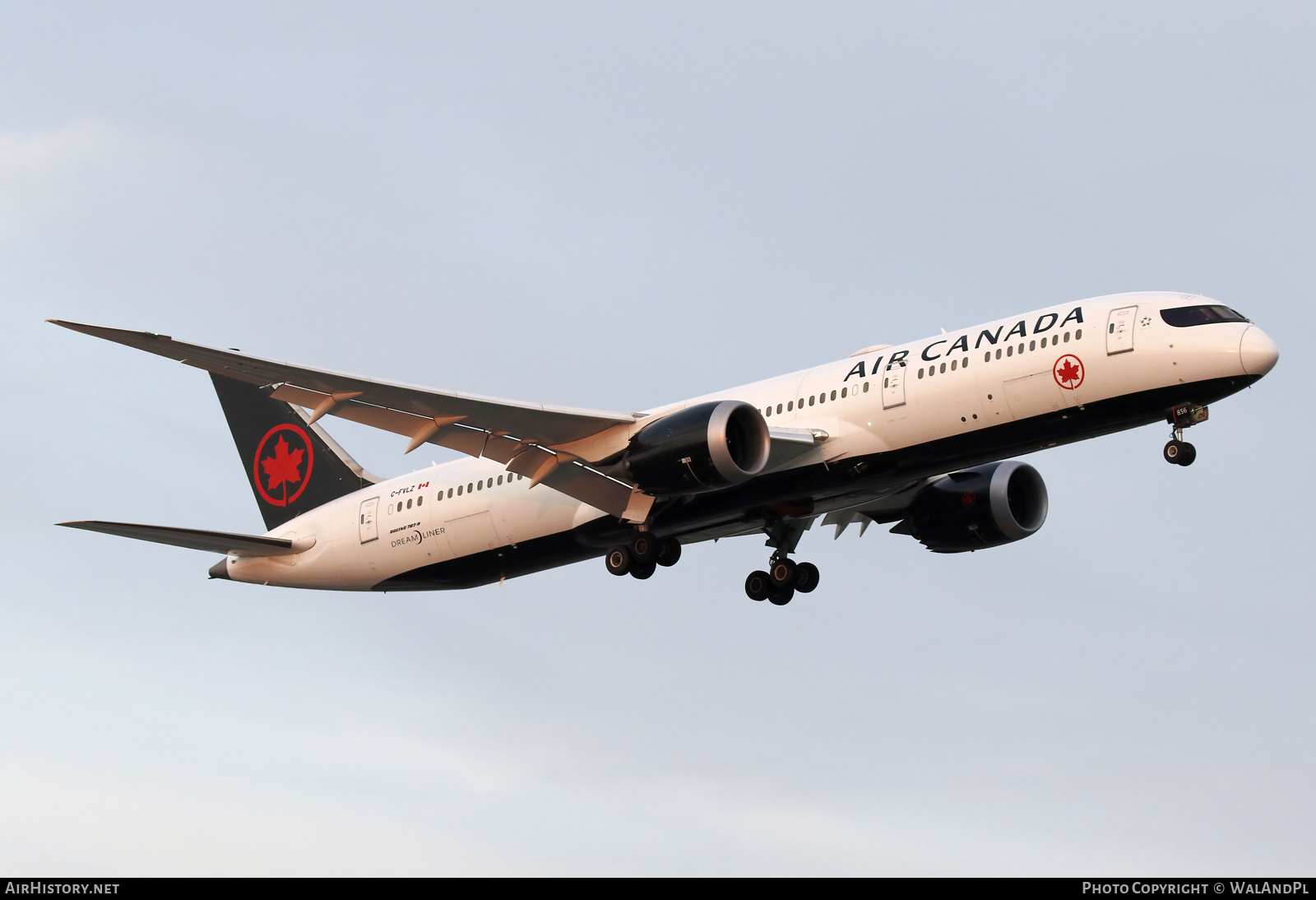 Aircraft Photo of C-FVLZ | Boeing 787-9 Dreamliner | Air Canada | AirHistory.net #838208