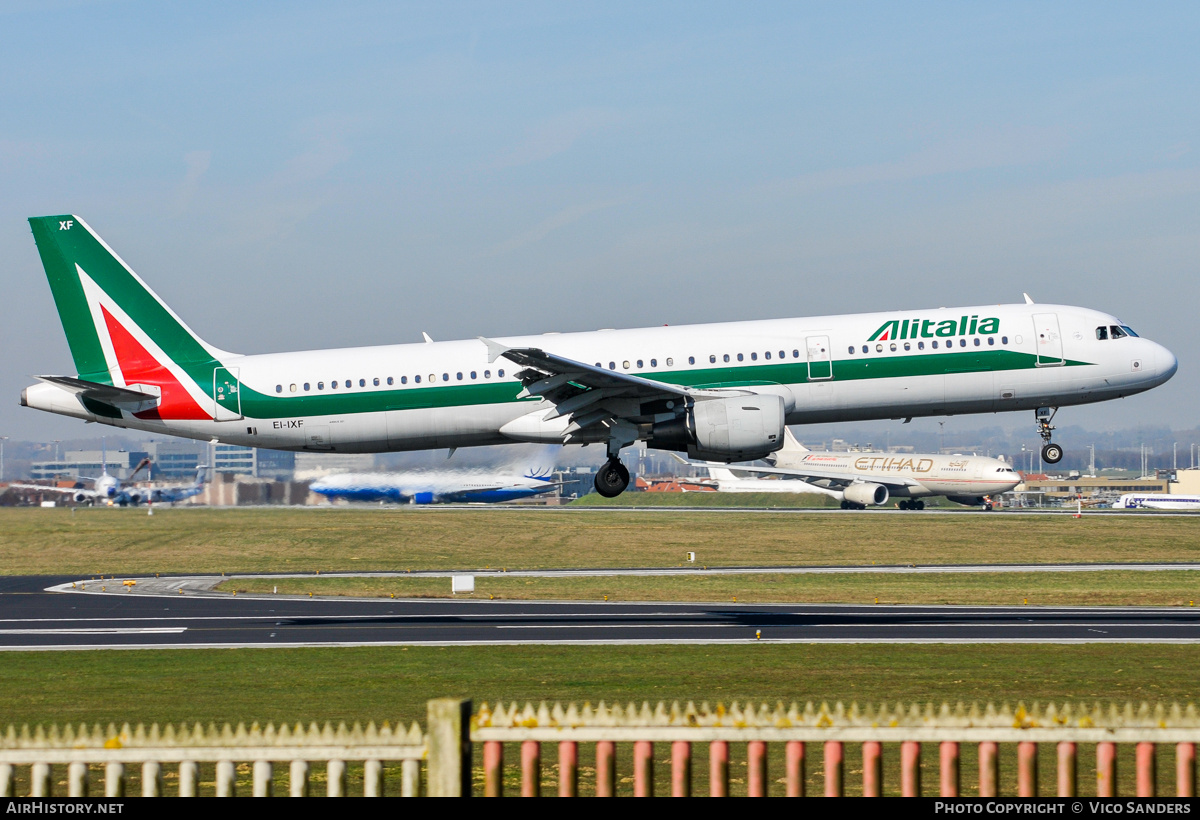 Aircraft Photo of EI-IXF | Airbus A321-112 | Alitalia | AirHistory.net #838222