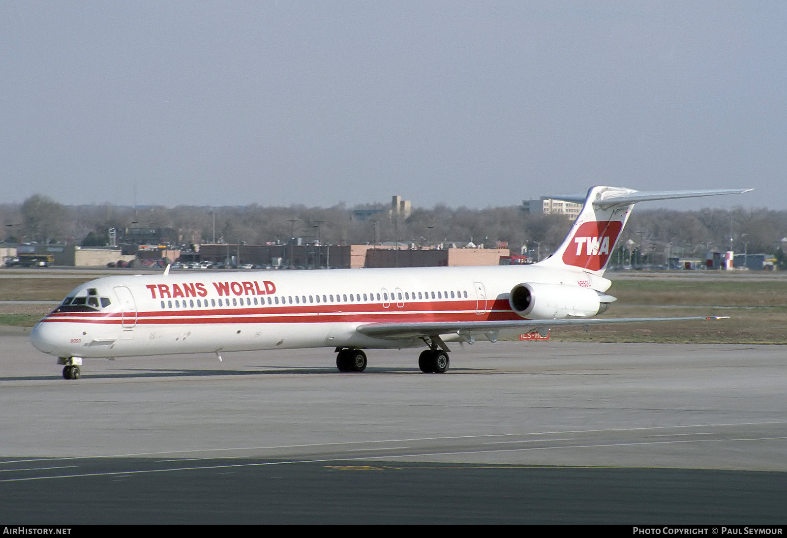 Aircraft Photo of N950U | McDonnell Douglas MD-82 (DC-9-82) | Trans World Airlines - TWA | AirHistory.net #838230