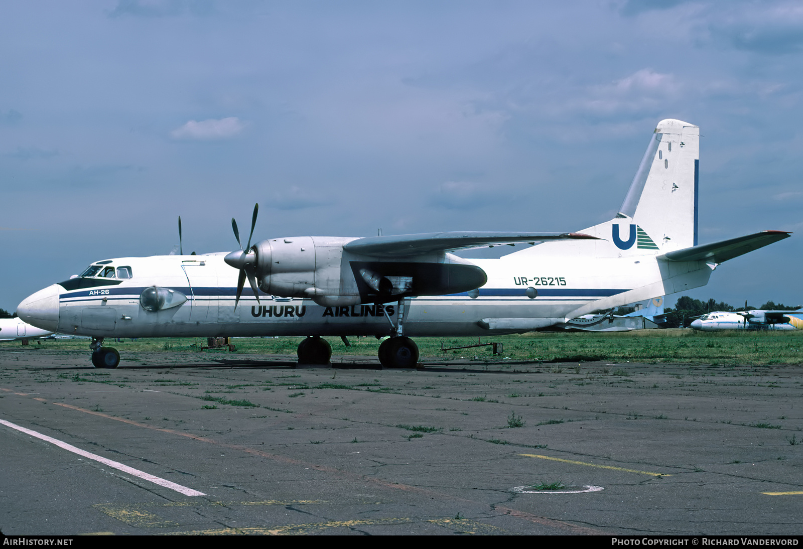 Aircraft Photo of UR-26215 | Antonov An-26 | Uhuru Airlines | AirHistory.net #838237