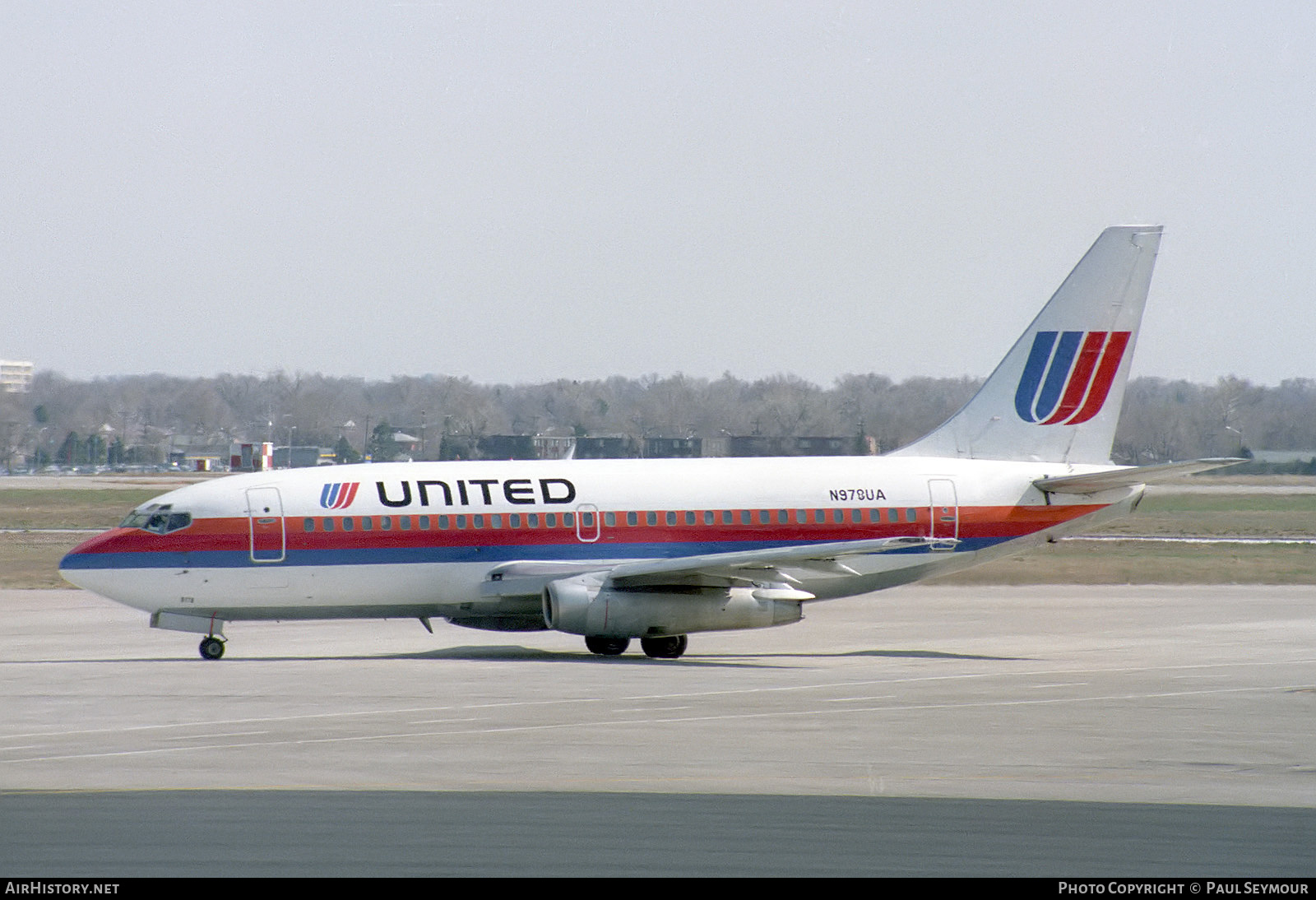 Aircraft Photo of N978UA | Boeing 737-291/Adv | United Airlines | AirHistory.net #838243