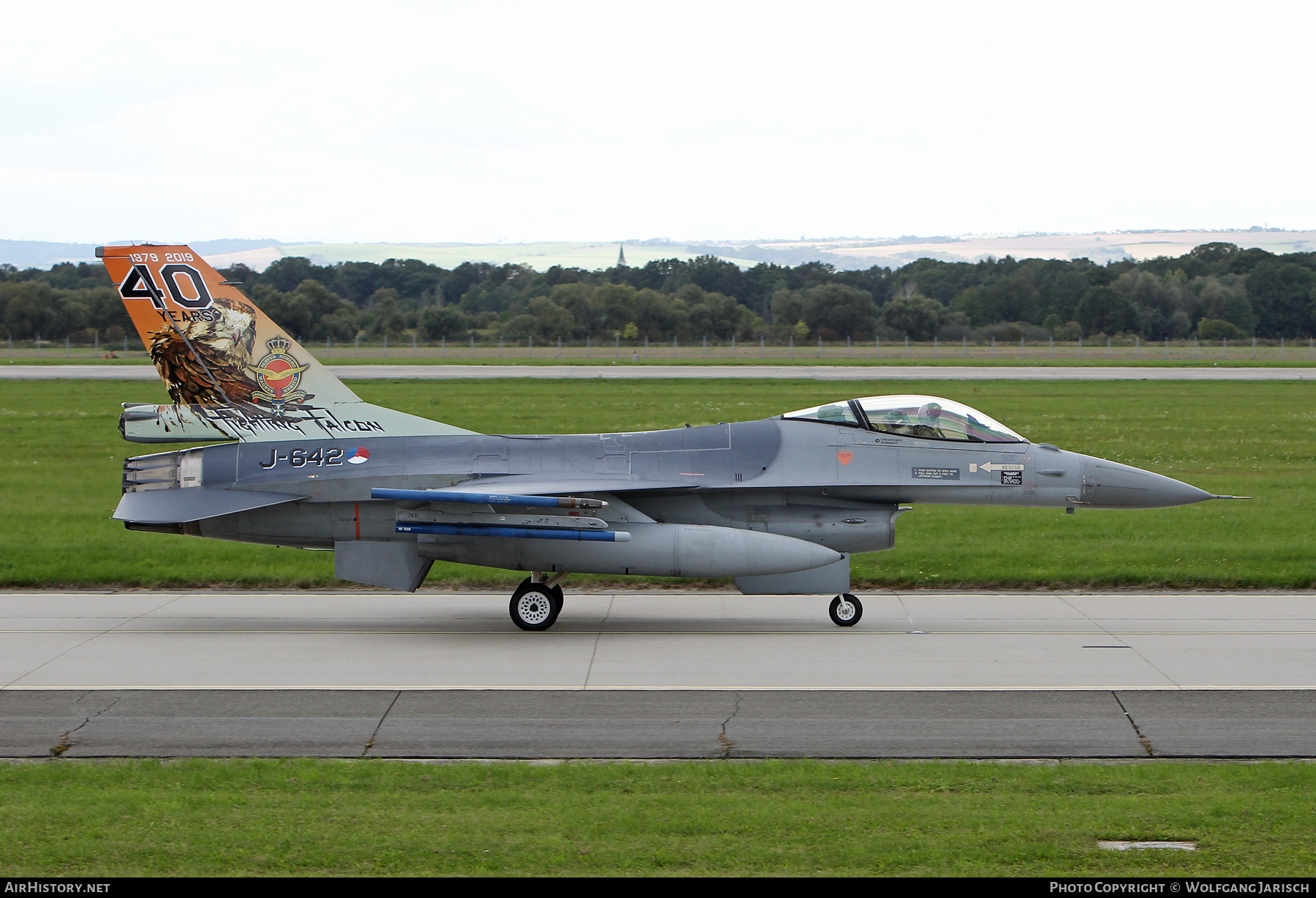 Aircraft Photo of J-642 | General Dynamics F-16AM Fighting Falcon | Netherlands - Air Force | AirHistory.net #838246