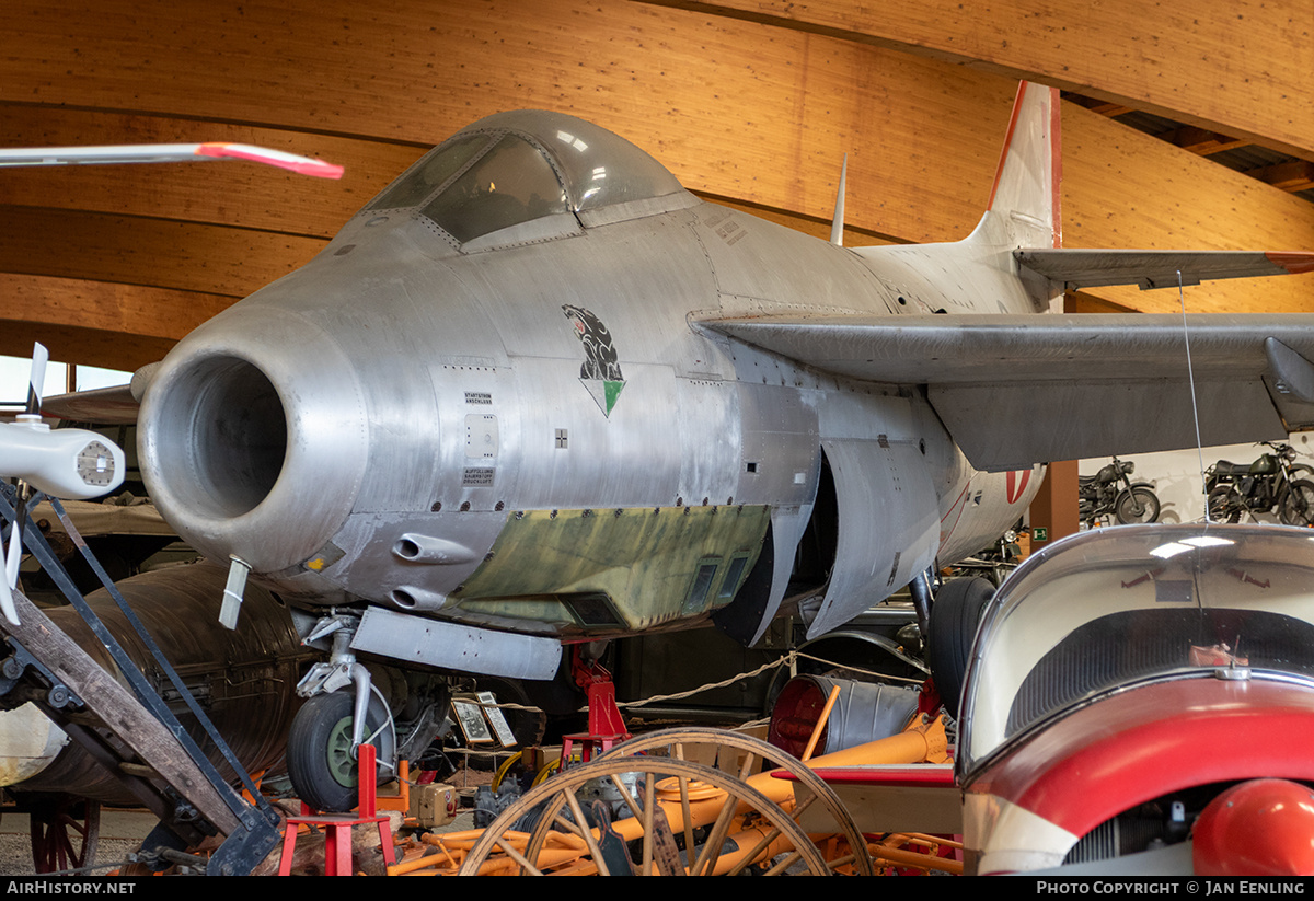 Aircraft Photo of I red / 29466 | Saab J29F Tunnan | Austria - Air Force | AirHistory.net #838261