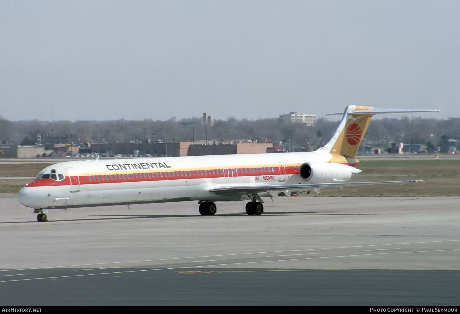 Aircraft Photo of N934MC | McDonnell Douglas MD-82 (DC-9-82) | Continental Airlines | AirHistory.net #838266