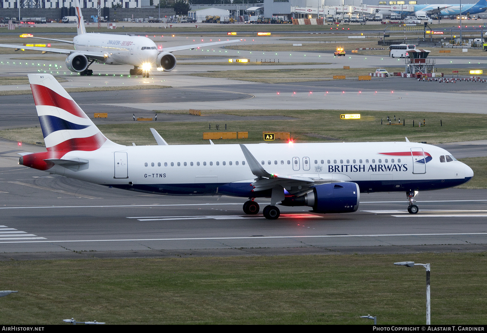 Aircraft Photo of G-TTNS | Airbus A320-251N | British Airways | AirHistory.net #838275