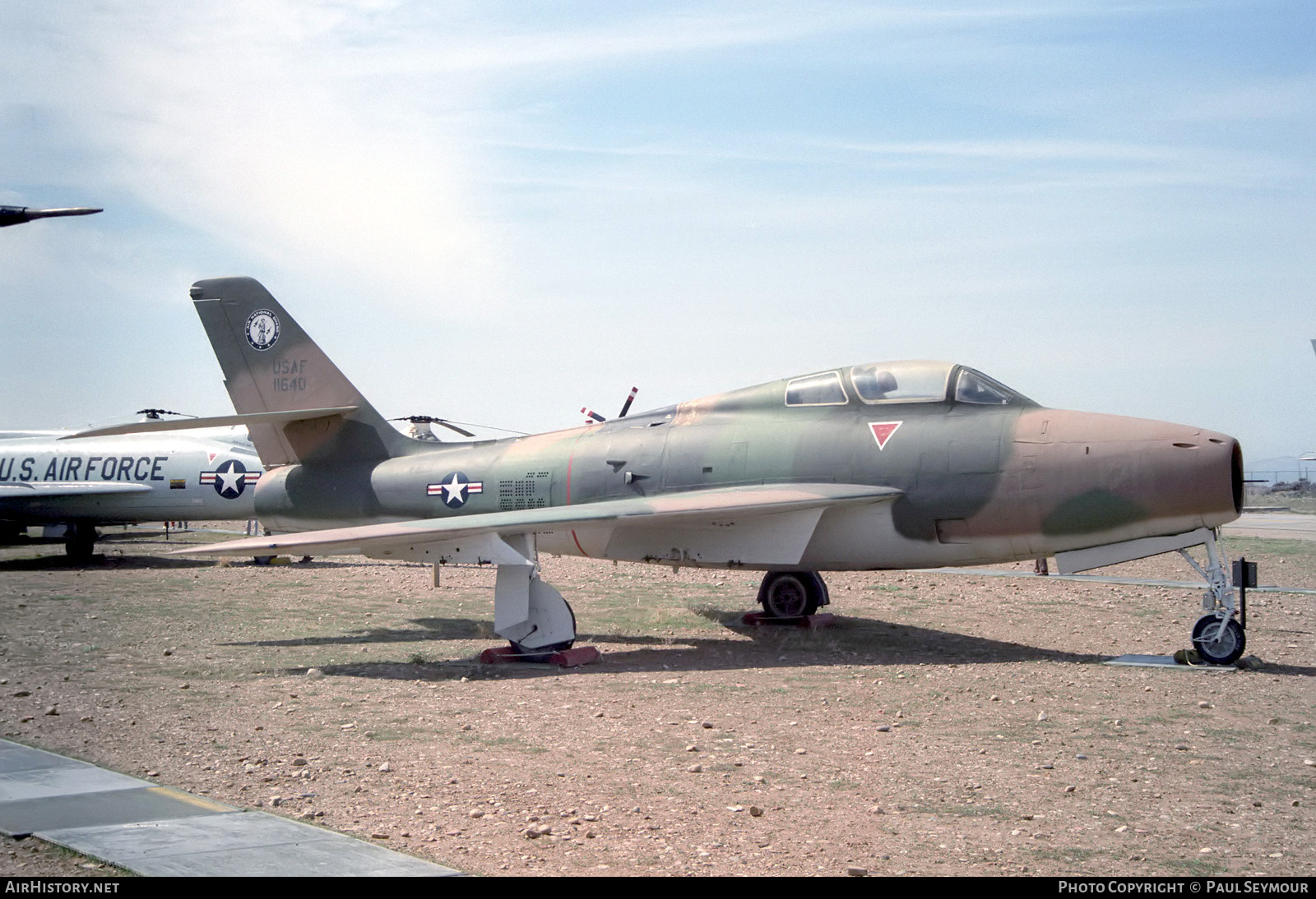 Aircraft Photo of 51-1640 / 11640 | Republic F-84F Thunderstreak | USA - Air Force | AirHistory.net #838278