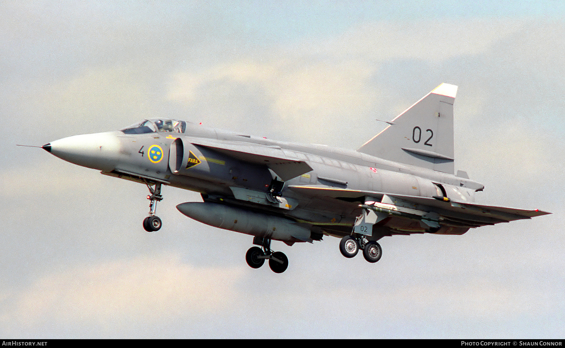 Aircraft Photo of 37443 | Saab JA37D Viggen | Sweden - Air Force | AirHistory.net #838285