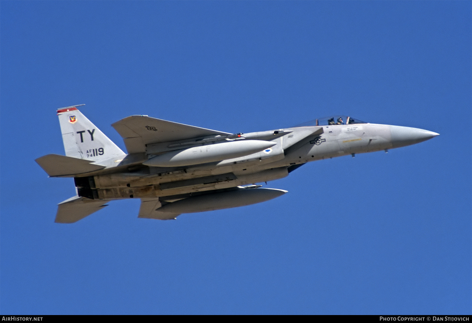 Aircraft Photo of 74-0119 / AF74-119 | McDonnell Douglas F-15A Eagle | USA - Air Force | AirHistory.net #838318