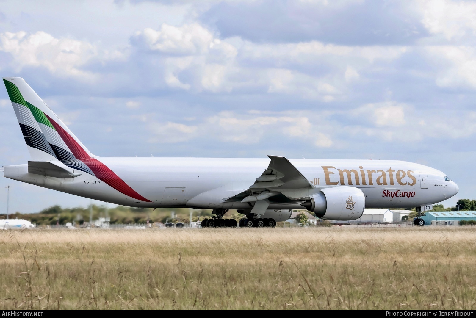 Aircraft Photo of A6-EFV | Boeing 777-F | Emirates SkyCargo | AirHistory.net #838320