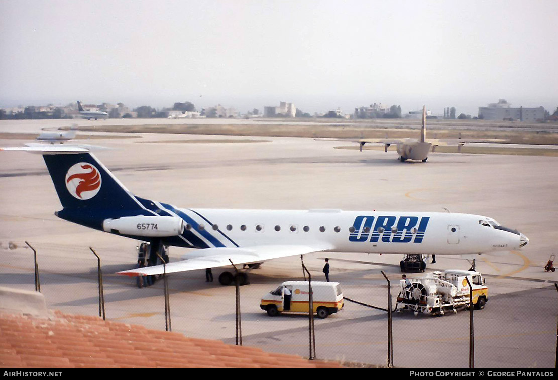 Aircraft Photo of 65774 | Tupolev Tu-134A-3 | Orbi - Georgian Airways | AirHistory.net #838323
