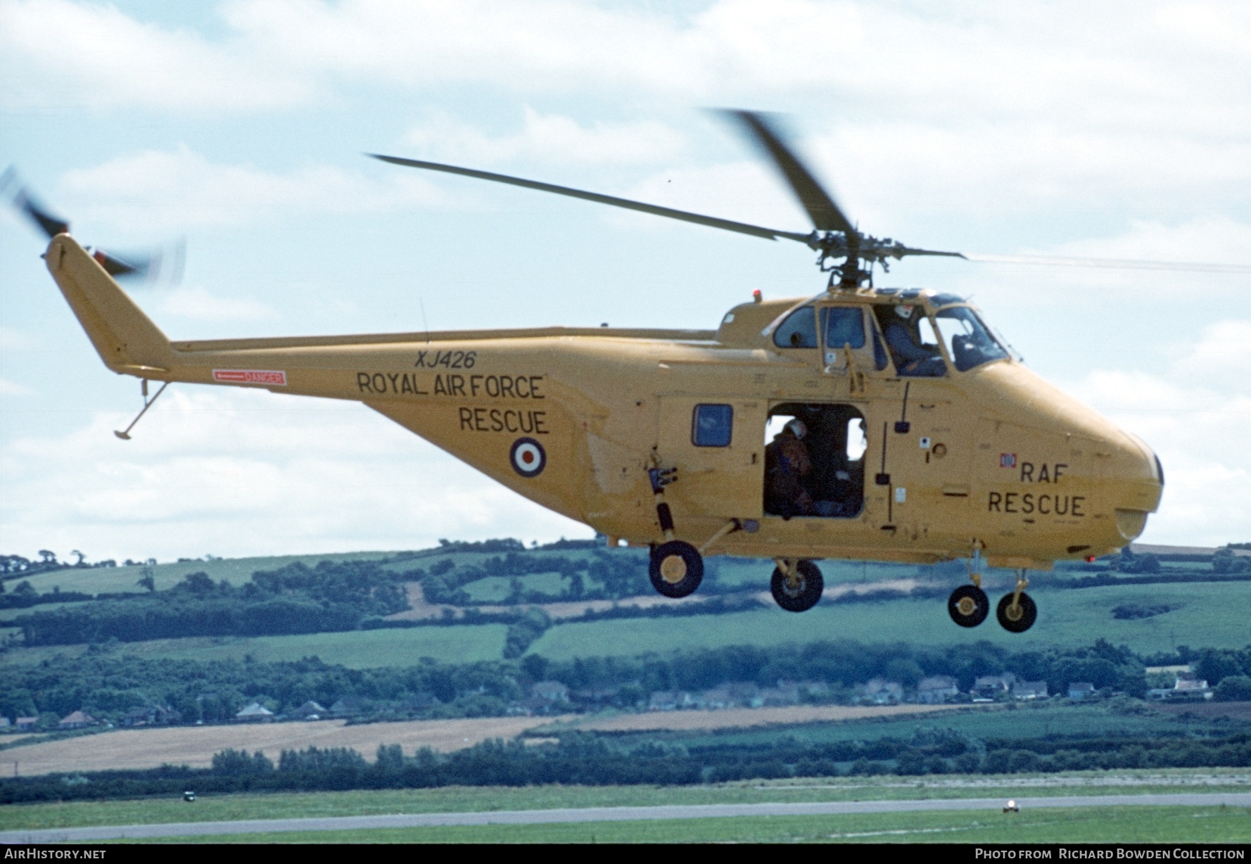 Aircraft Photo of XJ426 | Westland WS-55-3 Whirlwind HAR10 | UK - Air Force | AirHistory.net #838327
