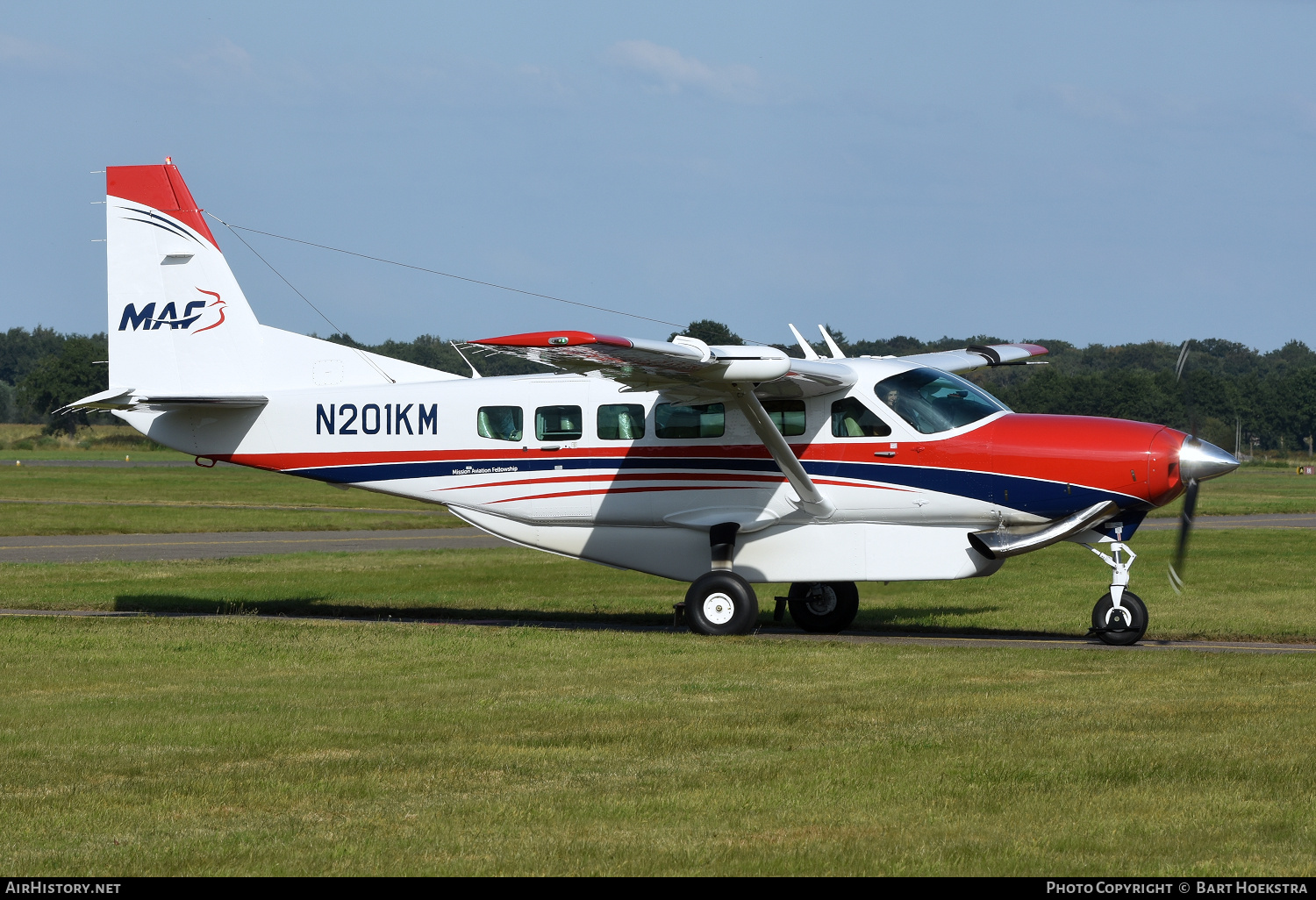 Aircraft Photo of N201KM | Textron 208 Caravan | Mission Aviation Fellowship - MAF | AirHistory.net #838344
