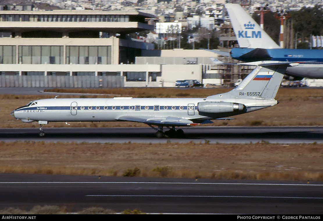 Aircraft Photo of RA-65552 | Tupolev Tu-134A-3 | Rossiya - Russian Airlines | AirHistory.net #838349