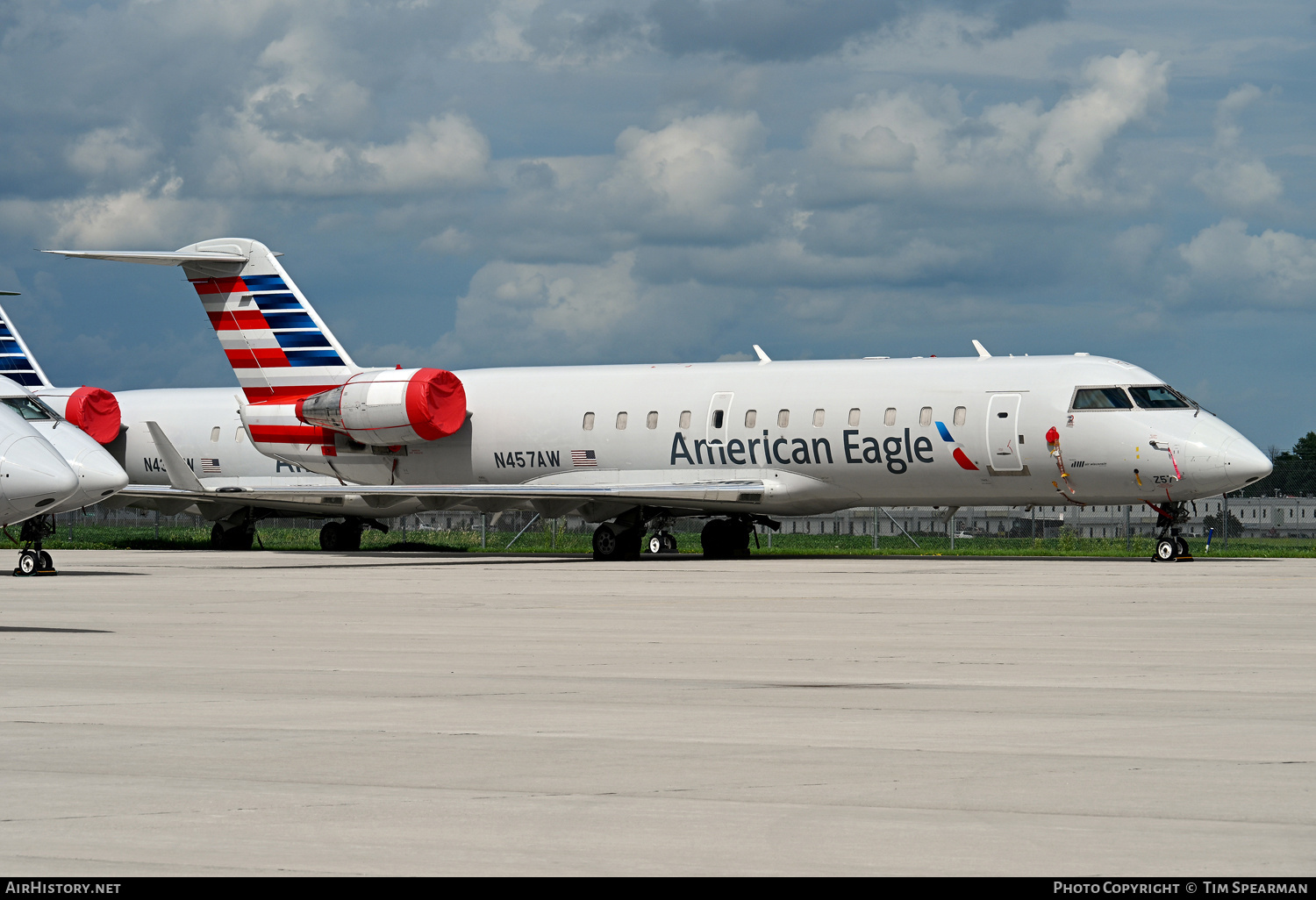 Aircraft Photo of N457AW | Bombardier CRJ-200LR (CL-600-2B19) | American Eagle | AirHistory.net #838363