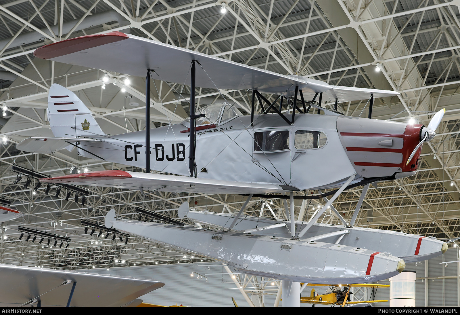 Aircraft Photo of CF-DJB | De Havilland D.H. 83C Fox Moth | Polaris Charter Company | AirHistory.net #838368