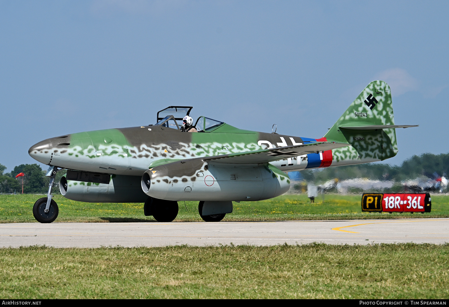 Aircraft Photo of N262MF / 501243 | Messerschmitt Me-262A/B-1C Schwalbe Replica | Germany - Air Force | AirHistory.net #838369
