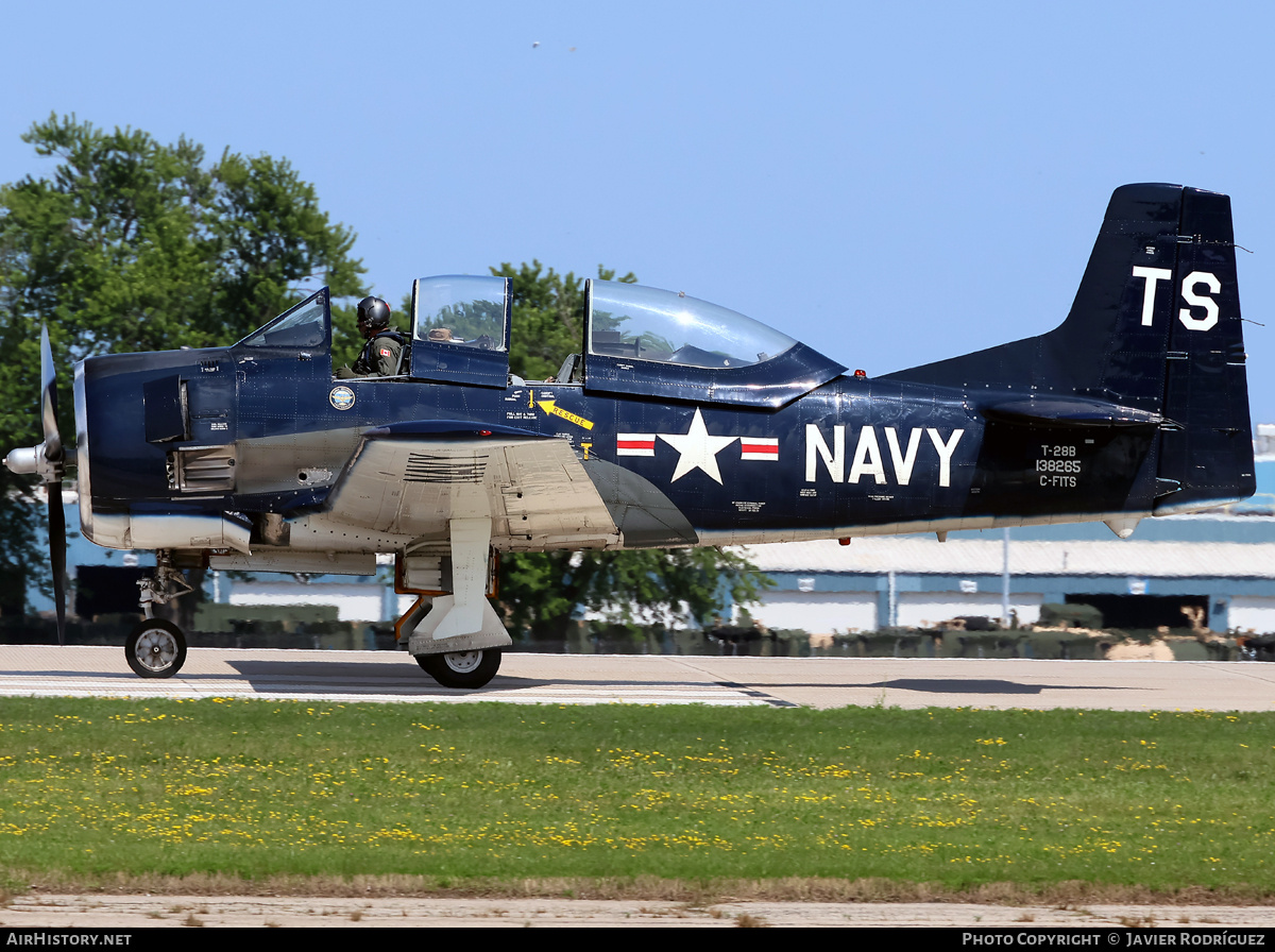 Aircraft Photo of C-FITS / 138265 | North American T-28B Trojan | USA - Navy | AirHistory.net #838377
