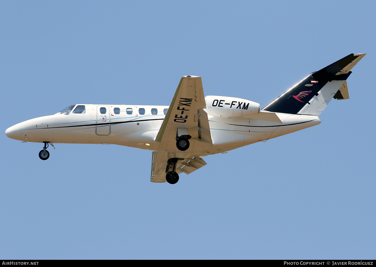 Aircraft Photo of OE-FXM | Cessna 525A CitationJet CJ2+ | AirHistory.net #838386
