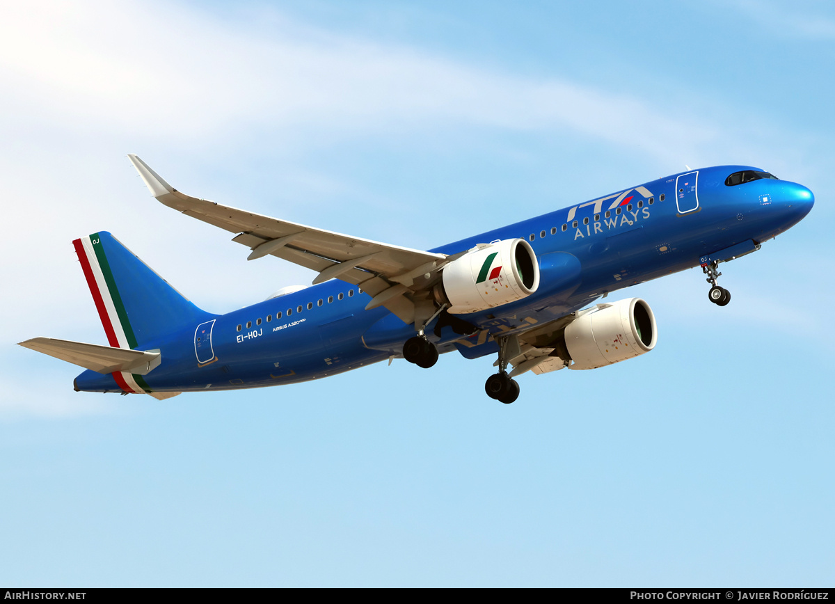 Aircraft Photo of EI-HOJ | Airbus A320-272N | ITA Airways | AirHistory.net #838387