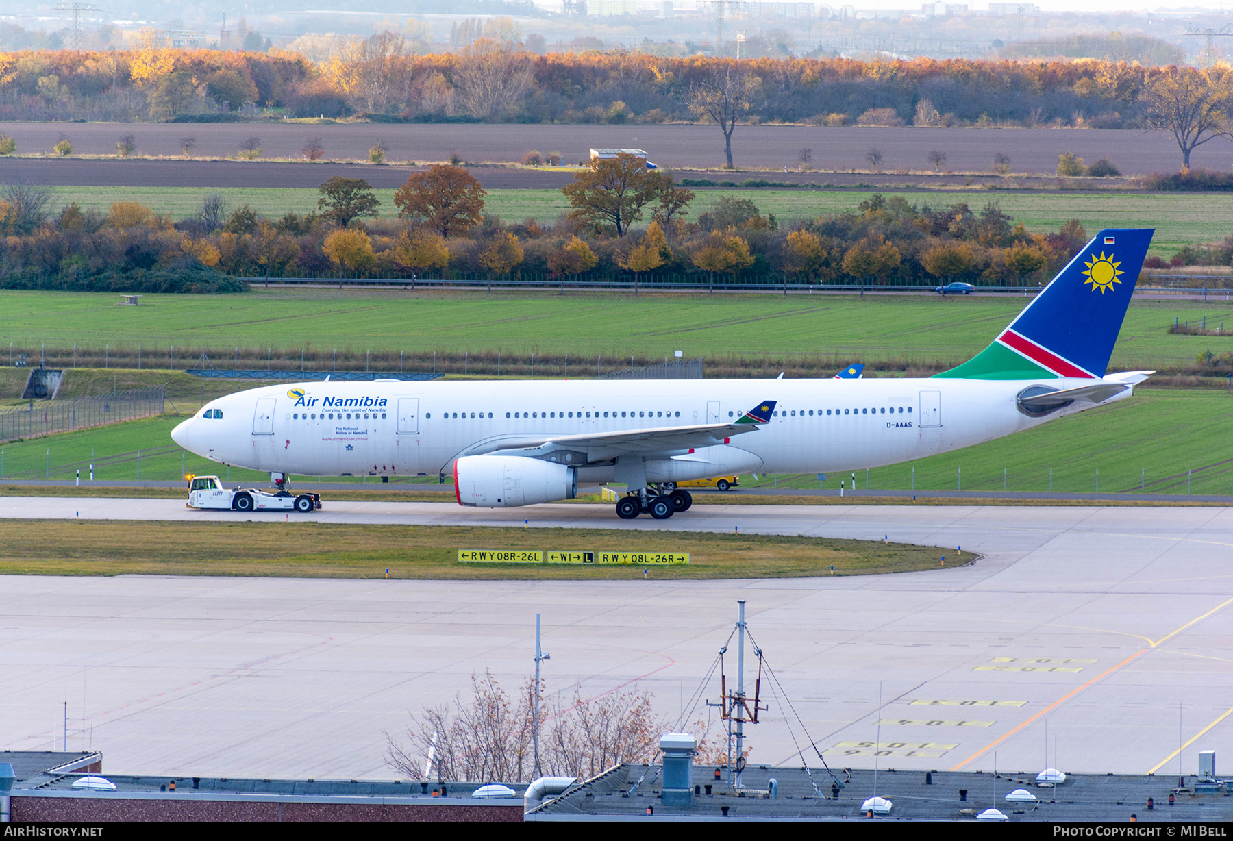 Aircraft Photo of D-AAAS | Airbus A330-243 | Air Namibia | AirHistory.net #838417