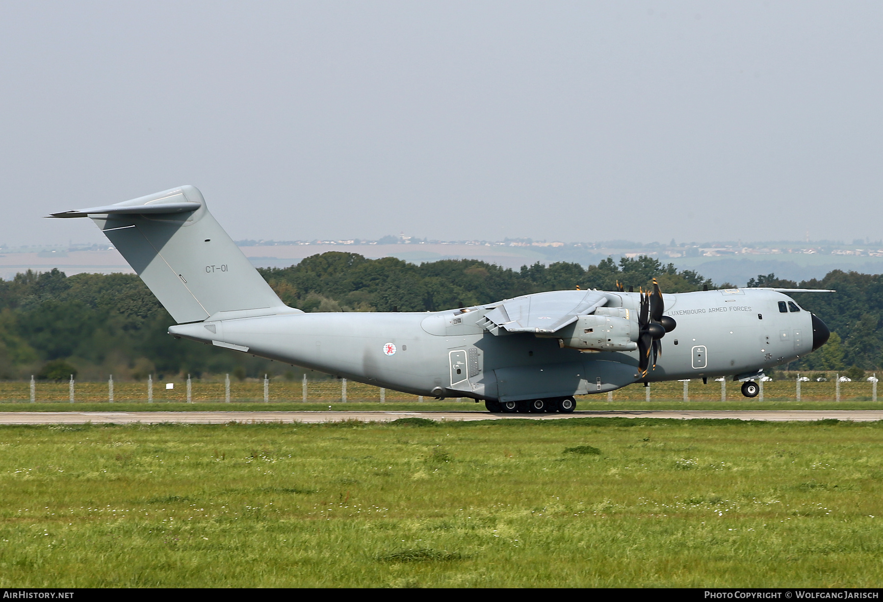 Aircraft Photo of CT-01 | Airbus A400M Atlas | Luxembourg - Air Force | AirHistory.net #838422