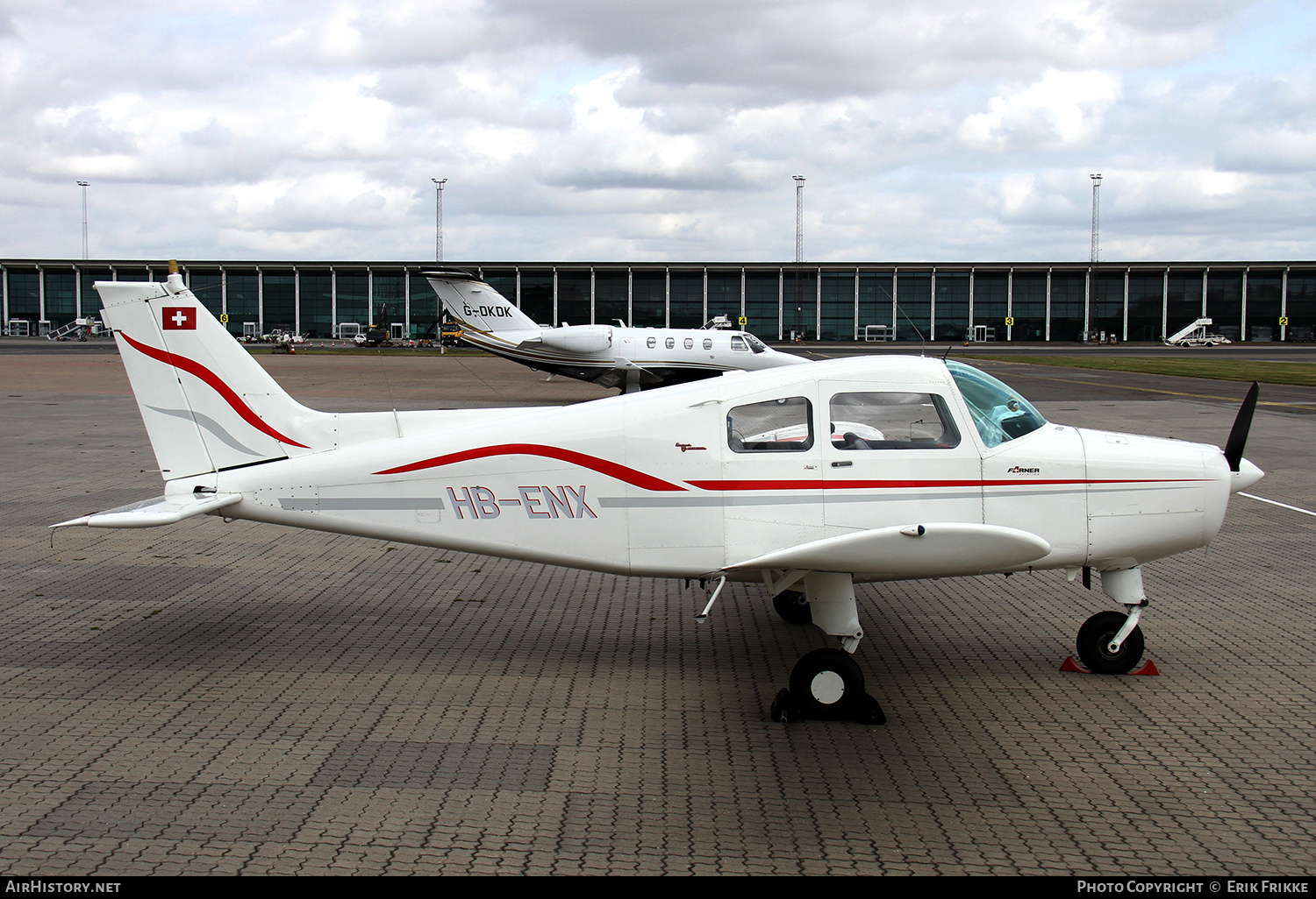 Aircraft Photo of HB-ENX | Beech A23-19 Musketeer Sport III | AirHistory.net #838428