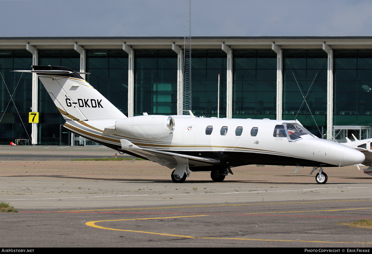 Aircraft Photo of G-DKDK | Cessna 525 CitationJet M2 | AirHistory.net #838430