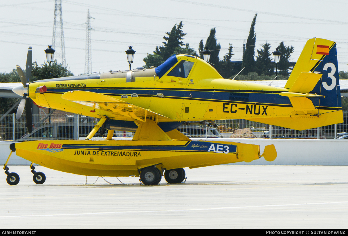 Aircraft Photo of EC-NUX | Air Tractor AT-802F Fire Boss (AT-802A) | Martínez Ridao Aviación | AirHistory.net #838435