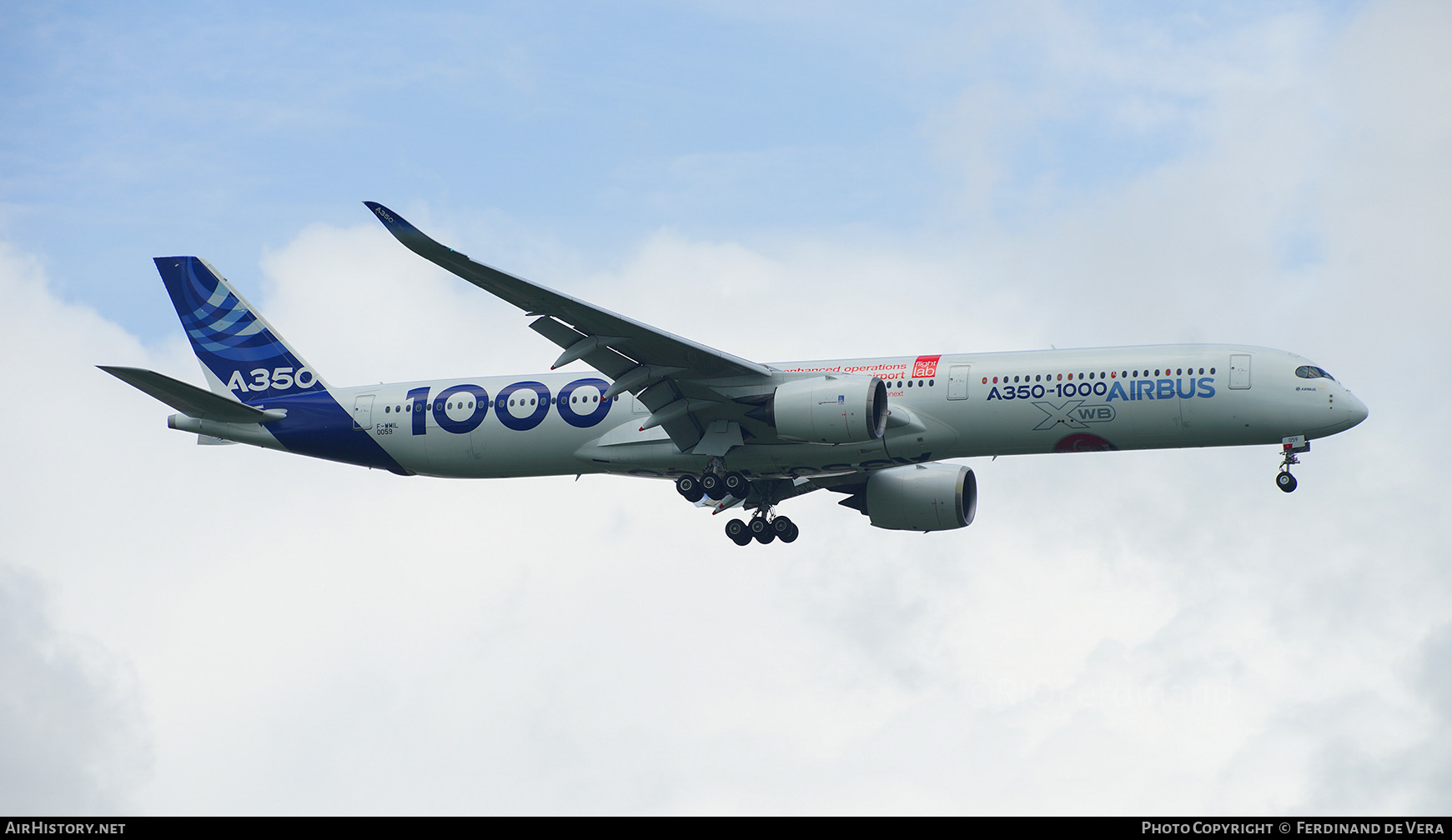 Aircraft Photo of F-WMIL | Airbus A350-1041 | Airbus | AirHistory.net #838451