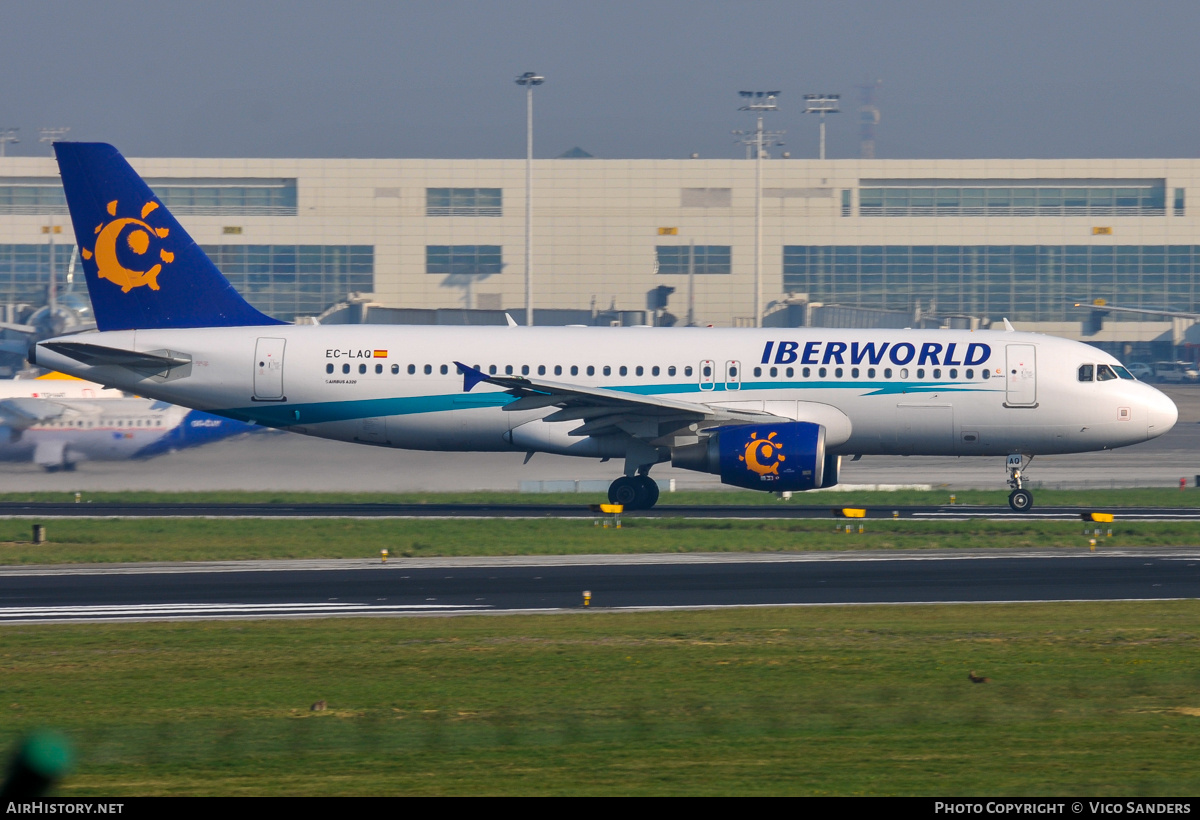 Aircraft Photo of EC-LAQ | Airbus A320-214 | Iberworld Airlines | AirHistory.net #838452