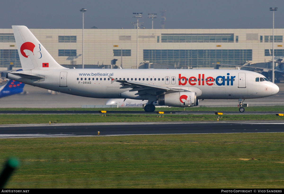 Aircraft Photo of F-ORAD | Airbus A320-233 | Belle Air Europe | AirHistory.net #838453