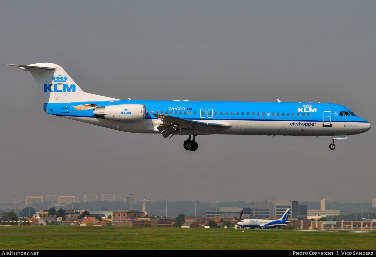 Aircraft Photo of PH-OFO | Fokker 100 (F28-0100) | KLM Cityhopper | AirHistory.net #838458