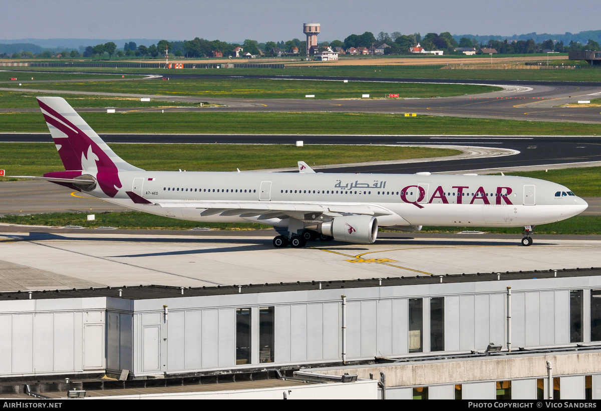 Aircraft Photo of A7-AED | Airbus A330-302 | Qatar Airways | AirHistory.net #838462