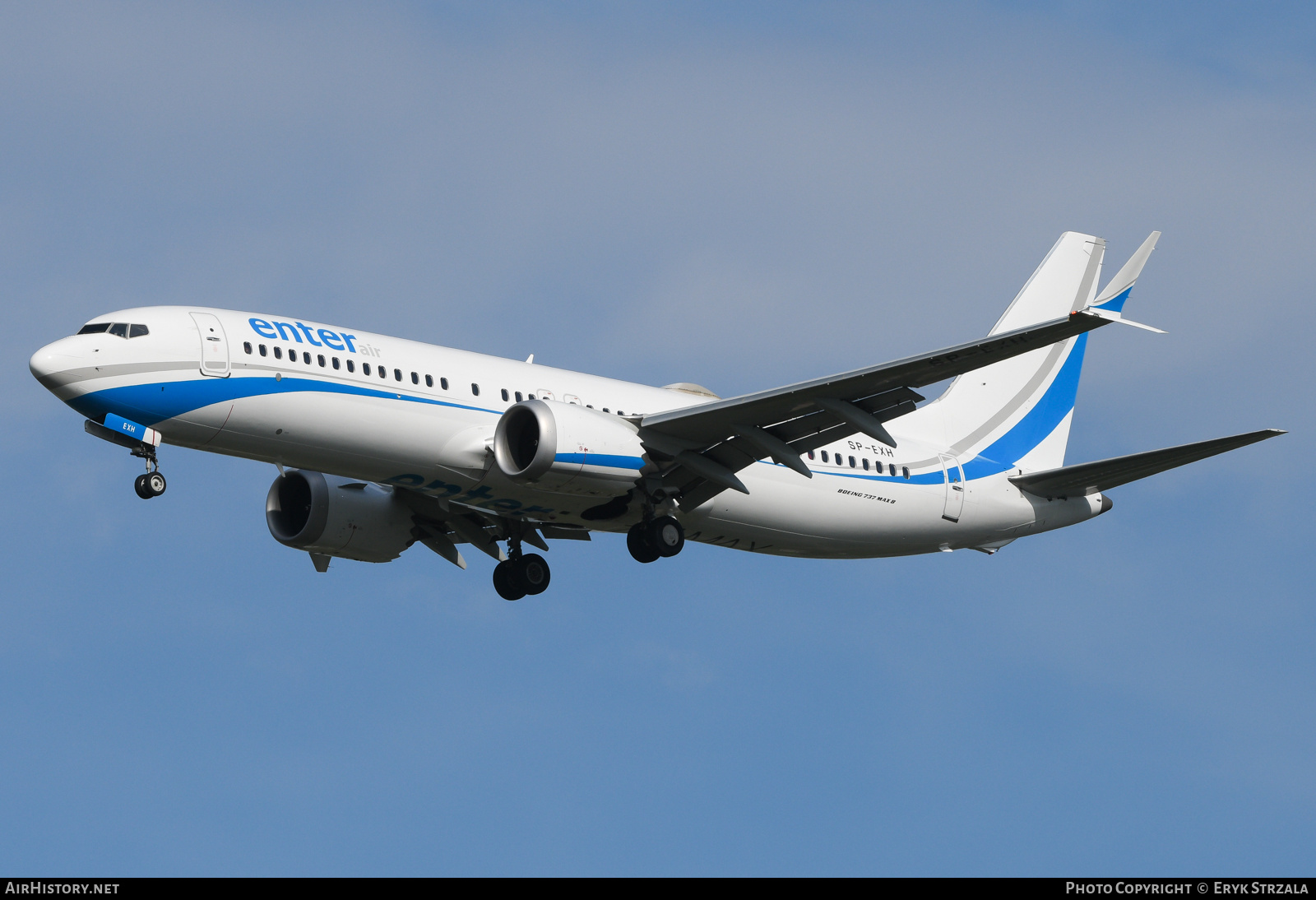 Aircraft Photo of SP-EXH | Boeing 737-8 Max 8 | Enter Air | AirHistory.net #838488