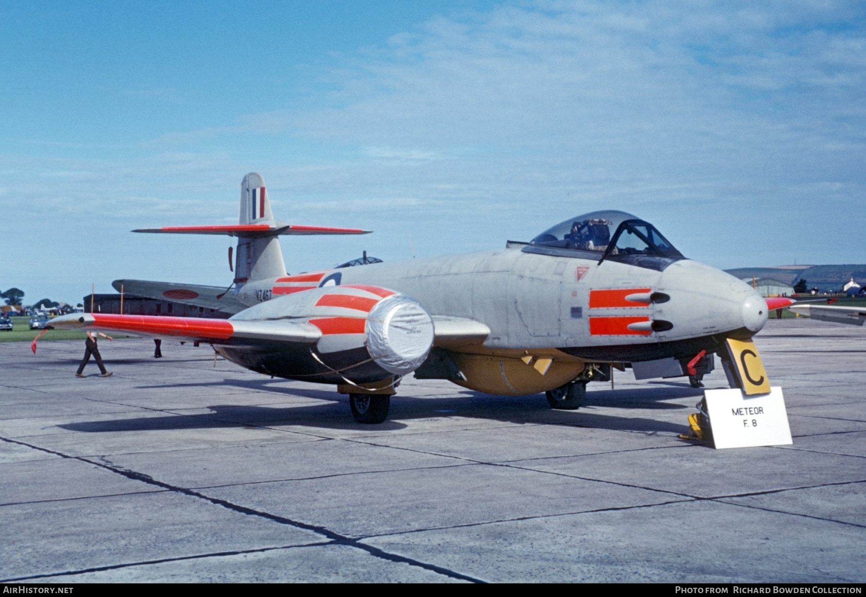 Aircraft Photo of VZ467 | Gloster Meteor F8 | UK - Air Force | AirHistory.net #838510