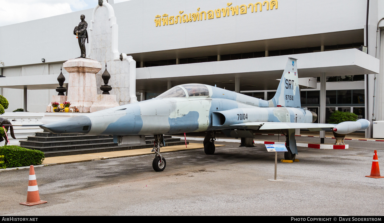 Aircraft Photo of 97158 | Northrop RF-5A Freedom Fighter | Thailand - Air Force | AirHistory.net #838524