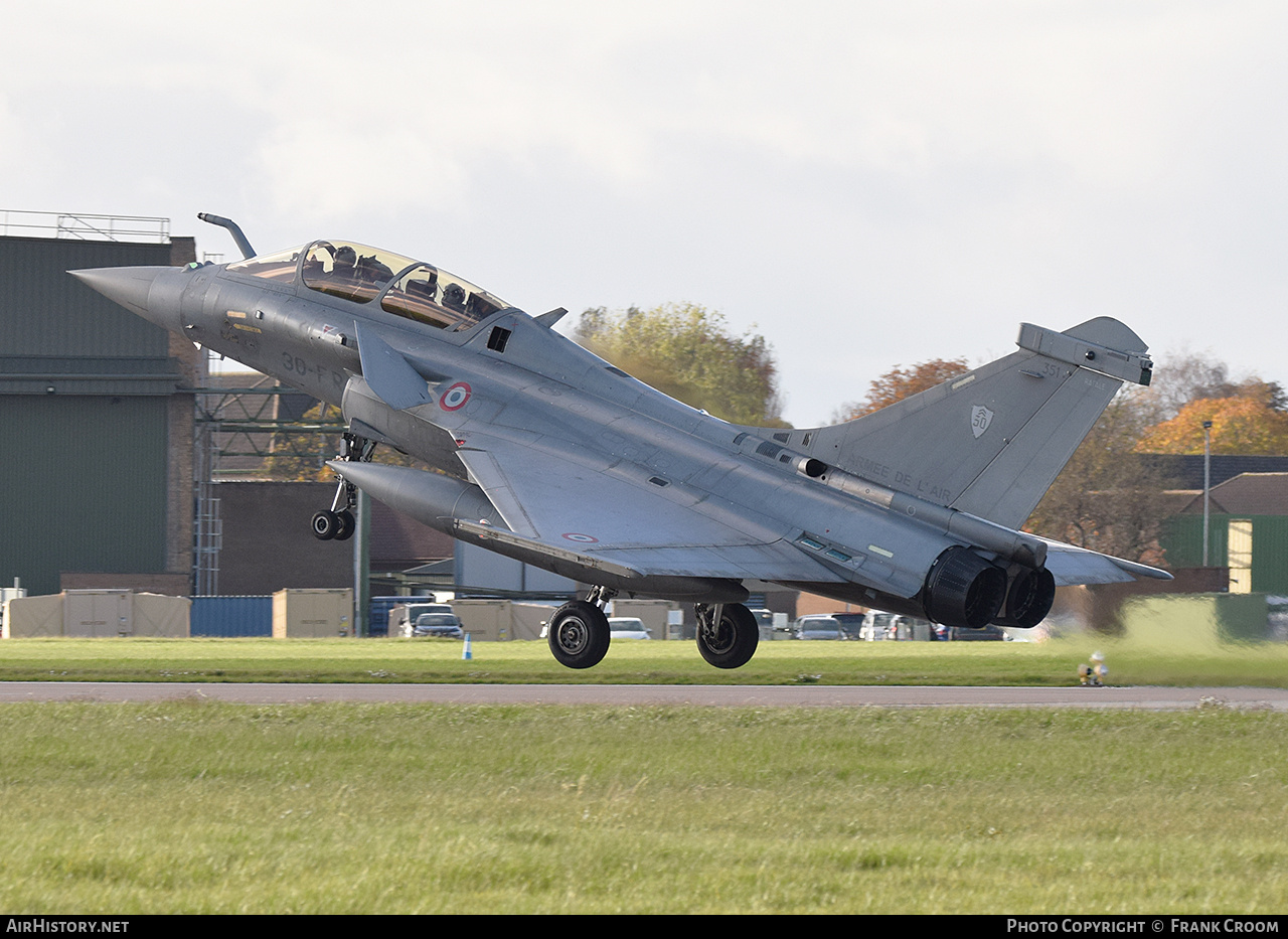 Aircraft Photo of 351 | Dassault Rafale B | France - Air Force | AirHistory.net #838536