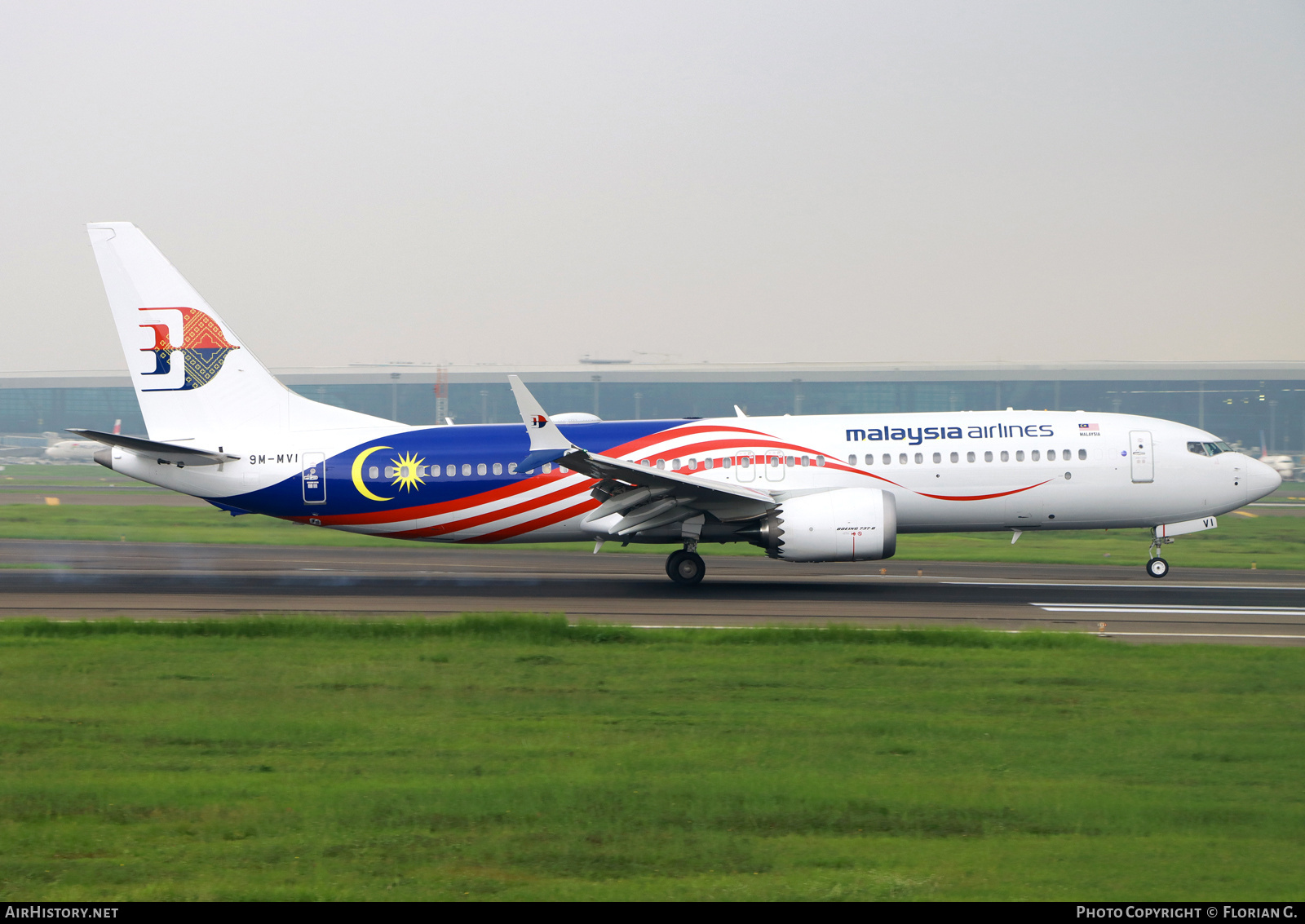 Aircraft Photo of 9M-MVI | Boeing 737-8 Max 8 | Malaysia Airlines | AirHistory.net #838579