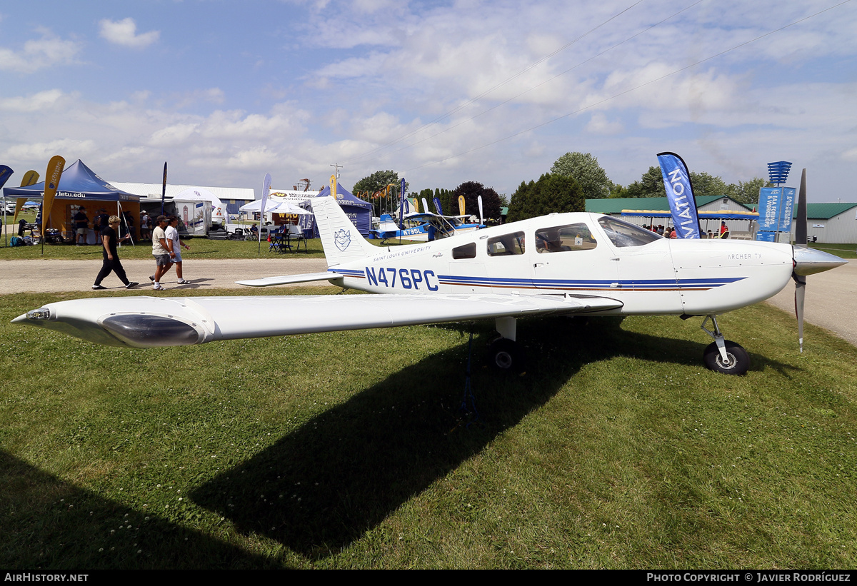 Aircraft Photo of N476PC | Piper PA-28-181 Archer TX | Saint Louis University | AirHistory.net #838595