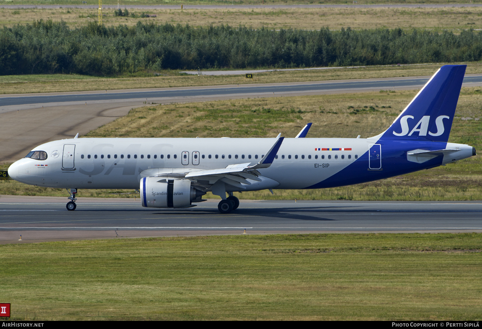 Aircraft Photo of EI-SIP | Airbus A320-251N | Scandinavian Airlines - SAS | AirHistory.net #838616