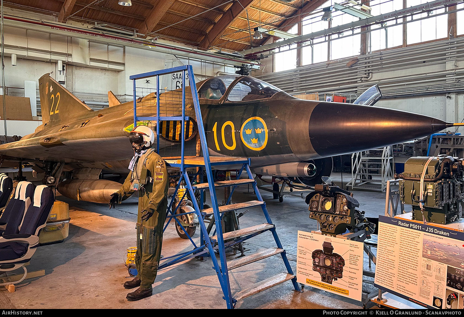 Aircraft Photo of 35555 | Saab J35F-1 Draken | Sweden - Air Force | AirHistory.net #838618