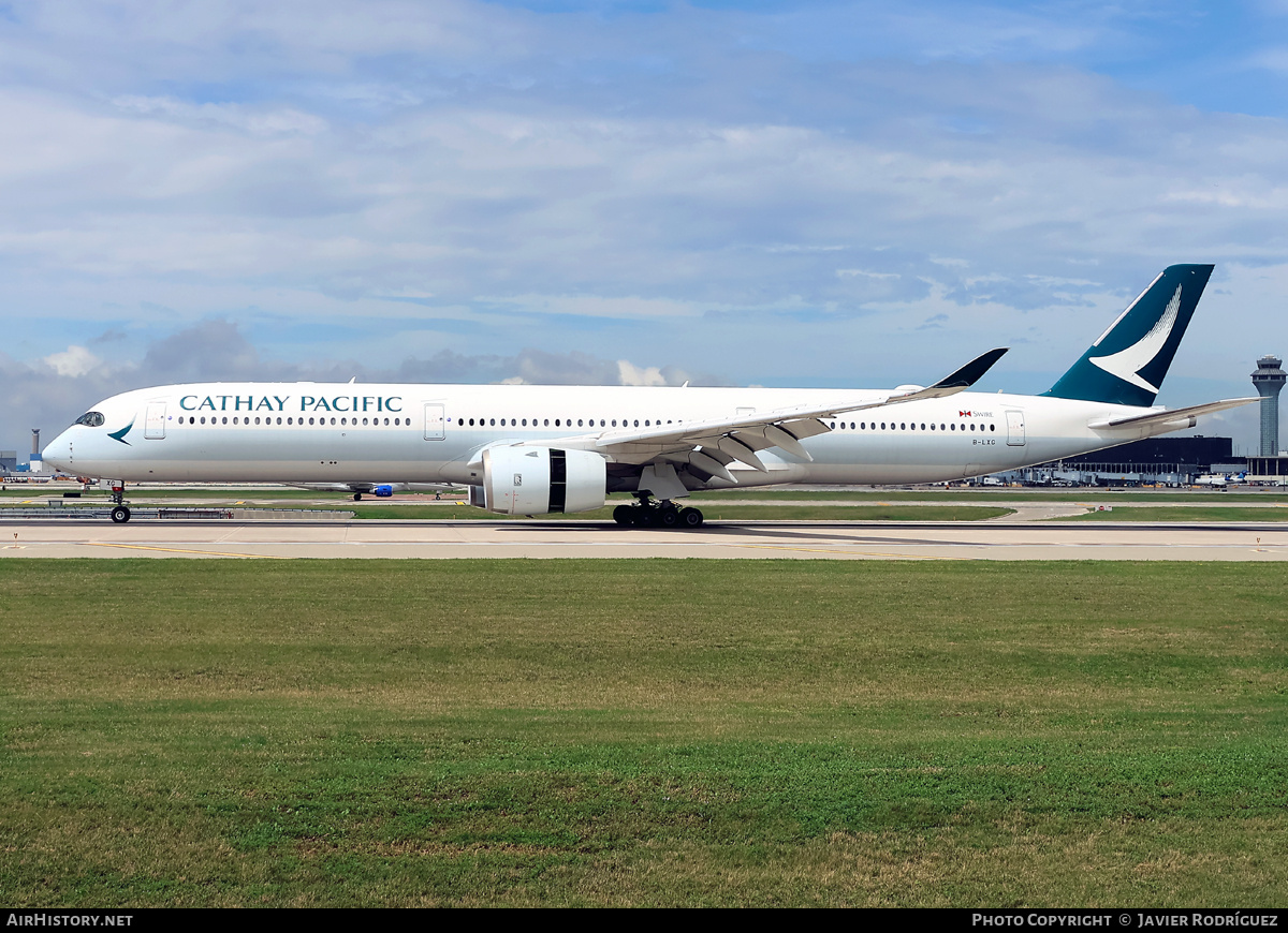 Aircraft Photo of B-LXG | Airbus A350-1041 | Cathay Pacific Airways | AirHistory.net #838623