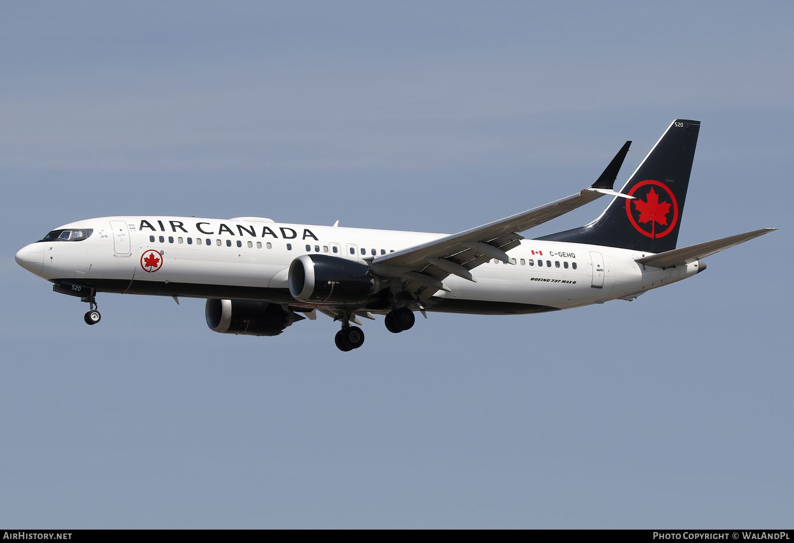 Aircraft Photo of C-GEHQ | Boeing 737-8 Max 8 | Air Canada | AirHistory.net #838630
