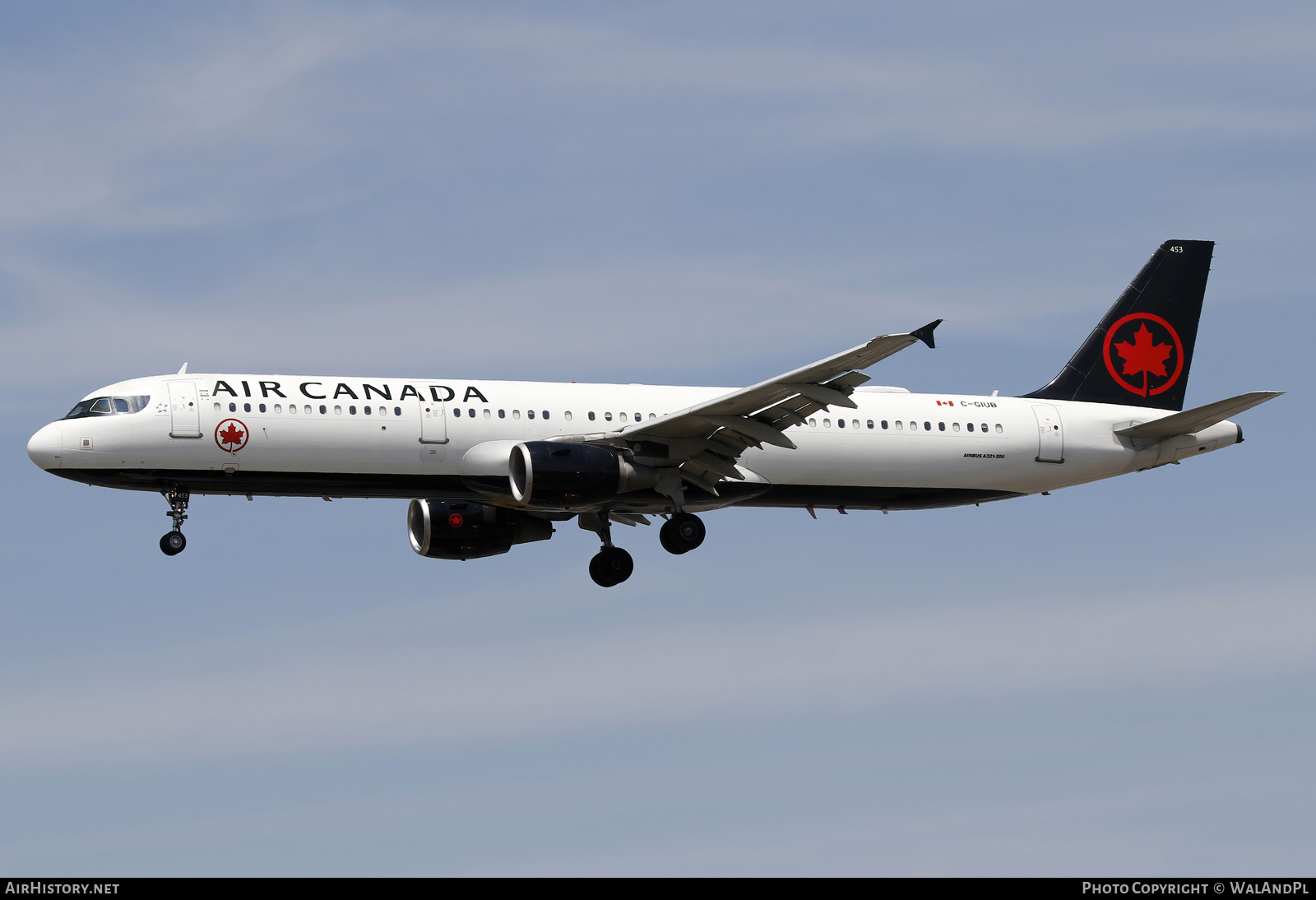 Aircraft Photo of C-GIUB | Airbus A321-211 | Air Canada | AirHistory.net #838635