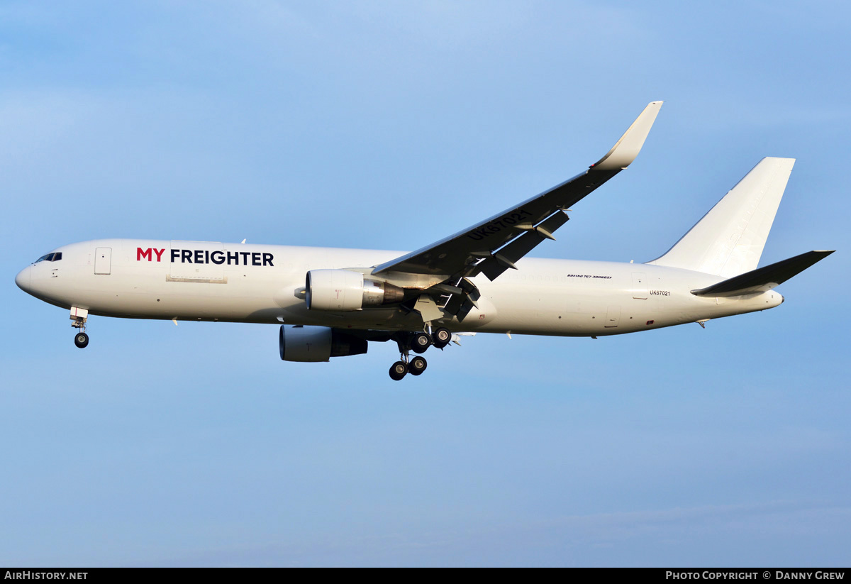 Aircraft Photo of UK67021 | Boeing 767-330 (ER) BDSF | My Freighter | AirHistory.net #838637