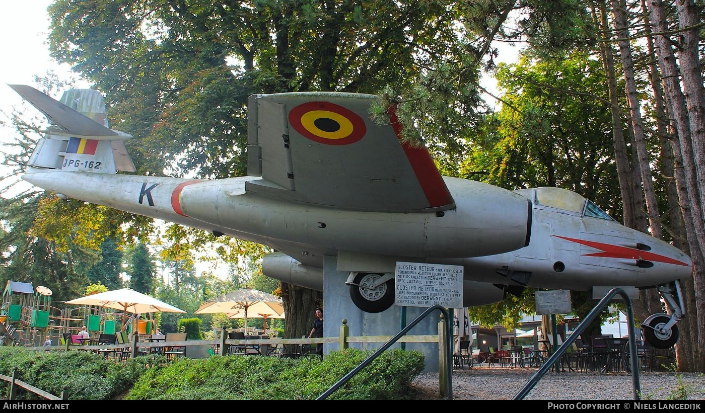 Aircraft Photo of MG-162 | Gloster Meteor F8 | Belgium - Air Force | AirHistory.net #838640