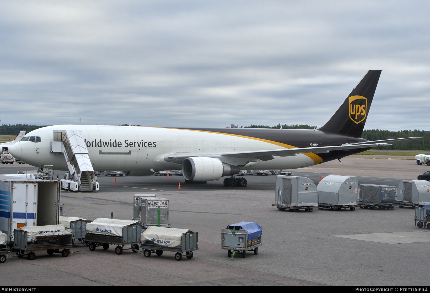 Aircraft Photo of N396UP | Boeing 767-346/ER(BCF) | United Parcel Service - UPS | AirHistory.net #838663