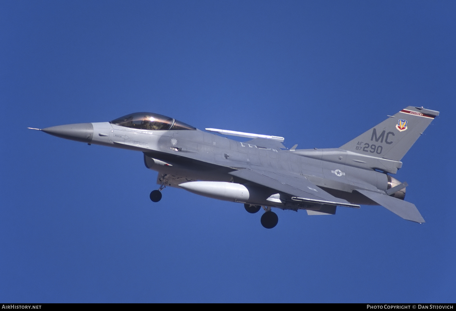 Aircraft Photo of 87-0290 / AF87-290 | General Dynamics F-16C Fighting Falcon | USA - Air Force | AirHistory.net #838685