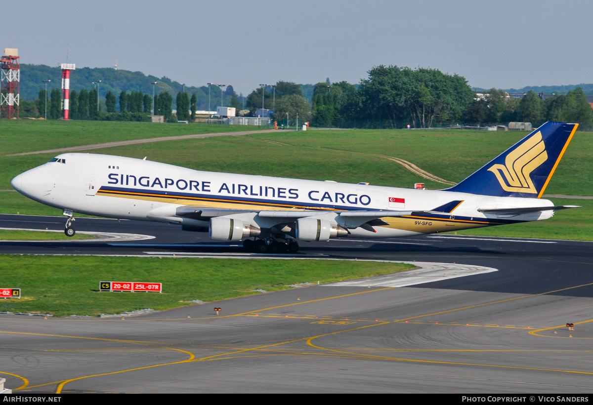 Aircraft Photo of 9V-SFG | Boeing 747-412F/SCD | Singapore Airlines Cargo | AirHistory.net #838686